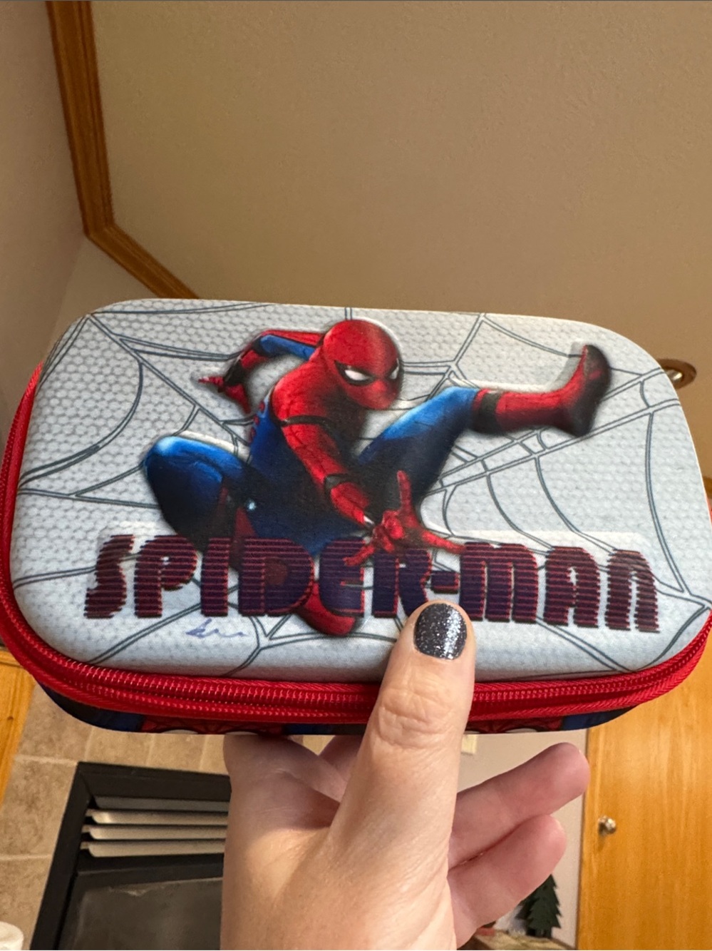 Marvel Spider-Man Red and Blue Carry Case